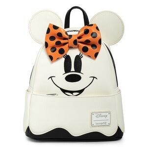 Disney Minnie Mouse Loungefly Glow in the Dark Backpack